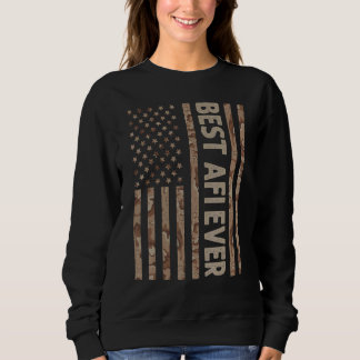 Mens Best Afi Ever Us American Flag Grandpa Fathe Sweatshirt