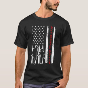 Mens Best Baseball Dad Ever 1 T-Shirt