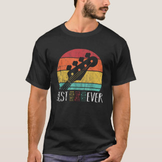Mens Best Bass Guitar DAD Ever Music chords Father T-Shirt