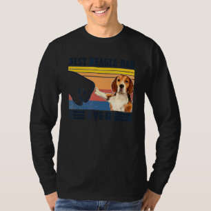 Mens Best Beagle Dad Ever  Dog  Father's Day T-Shirt