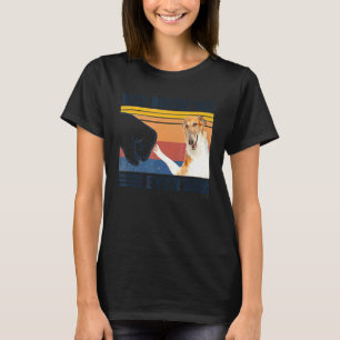Mens Best Borzoi Dad Ever  Dog  Father's Day T-Shirt