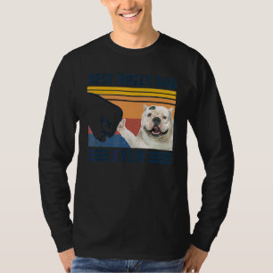 Mens Best Bully Dad Ever Dog Father's Day T-Shirt