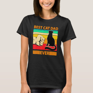 Mens Best Cat Dad Ever Cat Daddy Father Day 6 T-Shirt
