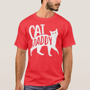 Mens Best Cat Dad Fathers Day Kitty Lover Daddy Pa T-Shirt