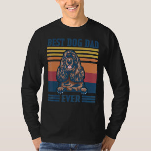 Mens Best Cocker Spaniel Dad Ever Dog Dad Father' T-Shirt