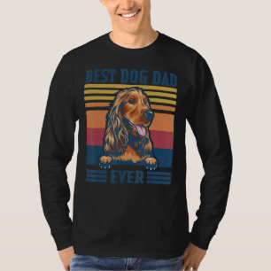 Mens Best Cocker Spaniel Dad Ever Dog Dad Father' T-Shirt