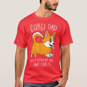 Mens Best Corgi Dad Dog Owner Dog Lover Corgis T-S T-Shirt