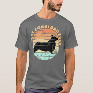 Mens Best Corgi Dad Ever Design1116 T-Shirt