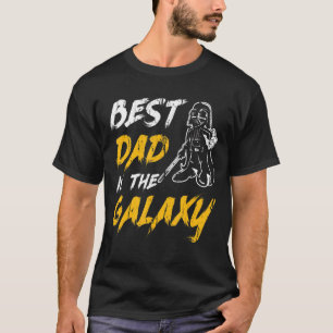 Men's Best Dad In The Galaxy Father's Day T-Shirt