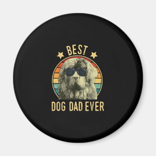 Mens Best Dog Dad Ever Newfoundland Fars Day Magnet