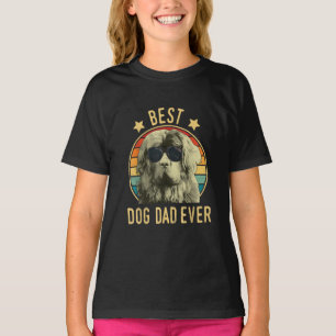 Mens Best Dog Dad Ever Newfoundland Fars Day T-Shirt