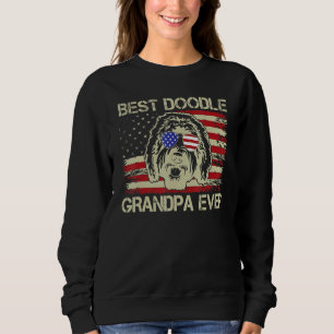 Mens Best Doodle Grandpa Ever Dad Ever Father's D Sweatshirt