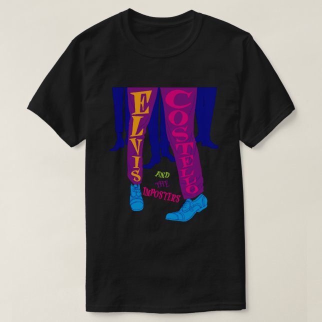 Mens Best Elvis Costello Cute Gifts T-Shirt (Design Front)