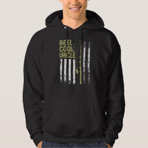 Mens Best Fisherman Reel Cool Uncle For Daddy Fath Hoodie