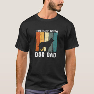 Mens Best German Shepherd Dad Ever apparel  Dog Da T-Shirt