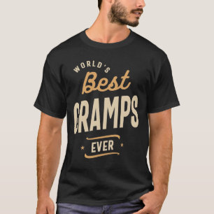 Mens Best Gramps Ever Funny Dad / Grandpa T-Shirt