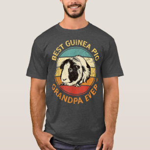 Mens Best Guinea Pig Grandpa Ever Shirt Funny Fath