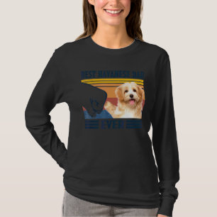 Mens Best Havanese Dad Ever  Dog  Father's Day T-Shirt
