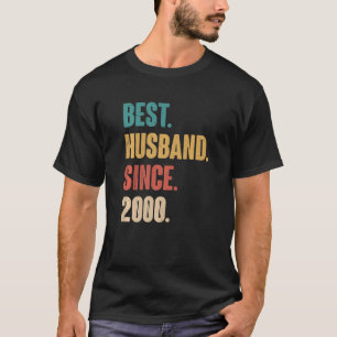 Mens Best Husband Since 2000 - 23rd Year Wedding A T-Shirt