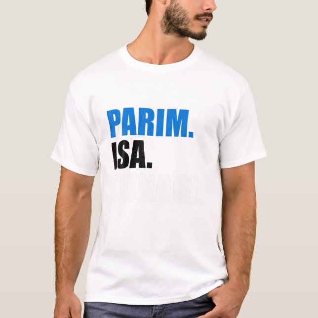 Mens Best Isa Ever Estonian Father's Day Apparel F T-Shirt (Front)