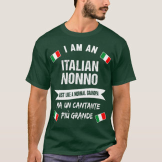 Mens Best Italian Nonno Great Italian Grandpa T-Shirt