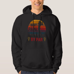 Mens Best Papa By Par Golf Father's Day Daddy Hoodie