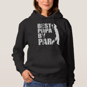 Mens Best Papa By Par Golf Father's Day Hoodie