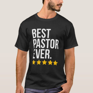Mens Best Pastor Ever Bishop Funny Priest T-Shirt