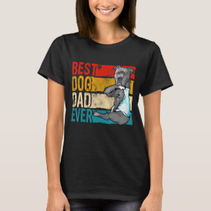 Mens Best Pitbull Dad Ever American Flag Dog Owne T-Shirt