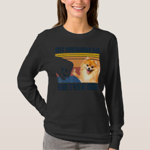 Mens Best Pomeranian Dad Ever Dog Father's Day T-Shirt