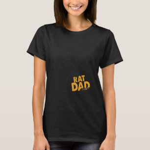 Mens Best Rat Dad Ever Funny Rat Lovers Dad Rat T-Shirt