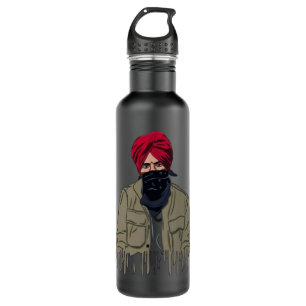 Mens Best Sidhu Indian Moose Singer Wala Songwrite 710 Ml Water Bottle