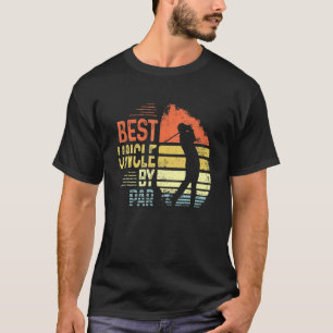 Mens Best Uncle By Par Uncle Fathers Day Golf Golf T-Shirt