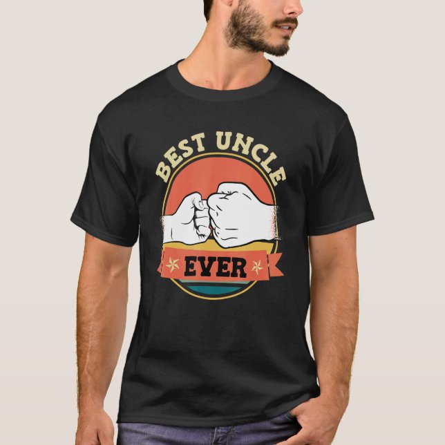 Mens Best uncle ever 5 T-Shirt (Front)