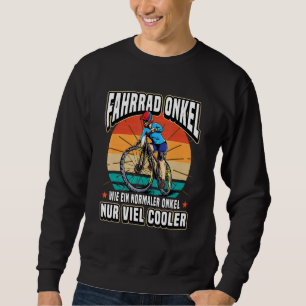 Mens Bicycle Mountain Bike Cycling Uncle Sweatshirt