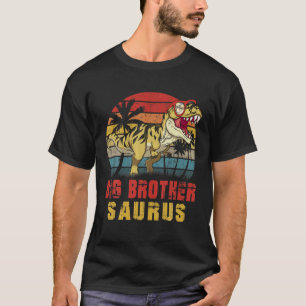 Mens Big Brother Saurus Dinosaur Bro Brothersaurus T-Shirt