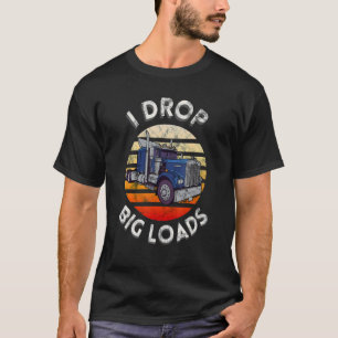 Men's  Big Rig Truck Drivers Trucker T-Shirt