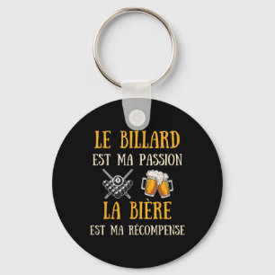 Mens Billiards Humour Vintage Gift Idea Humourous Keychain
