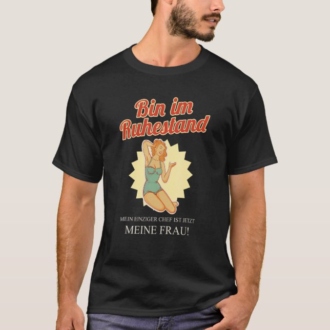 Mens Bin Im Ruhestand Rente Pensioner T-Shirt (Front)