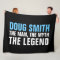 Men's birthday backdrop blanket