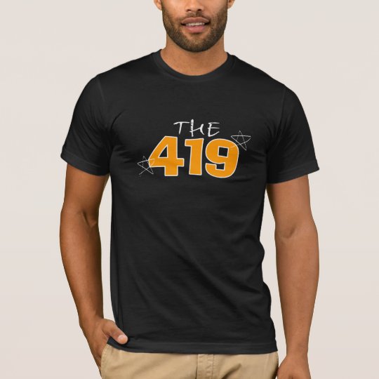 Mens black 419 T-Shirt