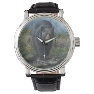 Men's Black Bear Watch