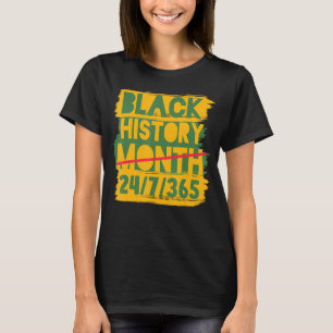 Mens Black History Month 247365 Black History Appa T-Shirt
