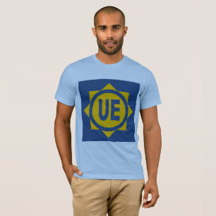 Men's blue basic T-shirt EU Design