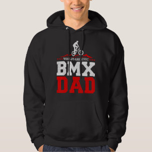 Mens Bmx Bike Rider World's Greatest Bmx Dad Fathe Hoodie