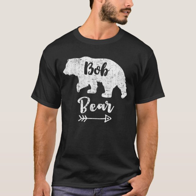 Mens Bob Bear T-Shirt (Front)