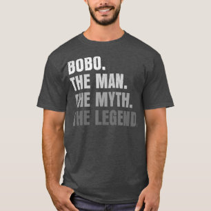 Mens Bobo The Man The Myth The Legend Grandpa T-Shirt