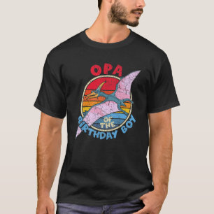 Mens Boy Birthday I Opa I Pterodactylus I Family M T-Shirt