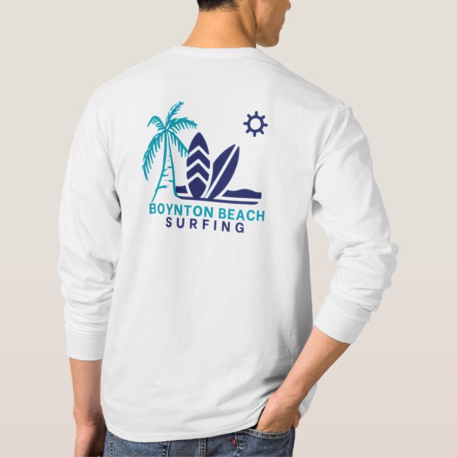 Men's Boynton Beach Florida T-Shirt (Back)