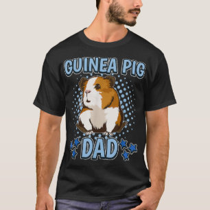 Mens Boys Guinea Pig Dad Fathers Day Cavy Guinea P T-Shirt